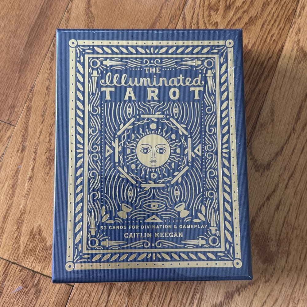 Illuminated Tarot Card Deck 53 Cards Guidebook New Sealed